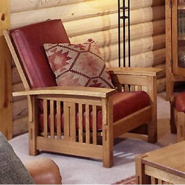 Woodworking Project Paper Plan to Build Arts and Crafts Morris Chair