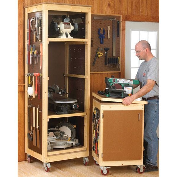Woodworking Project Paper Plan to Build Bench-Tool System