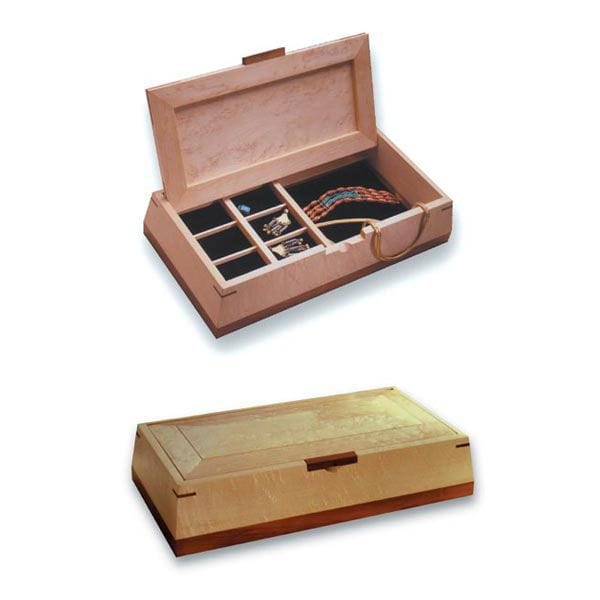 Woodworking Project Paper Plan to Build Beveled Beauty Jewelry Box