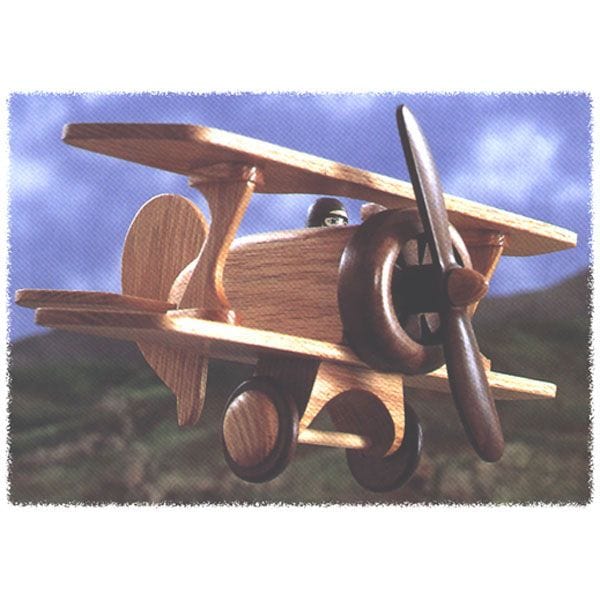 Woodworking Project Paper Plan to Build Biplane