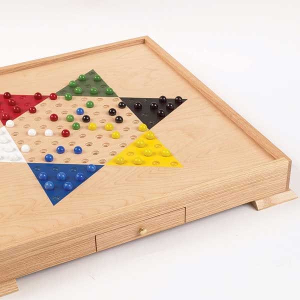 Woodworking Project Paper Plan to Build Chinese Checker Board