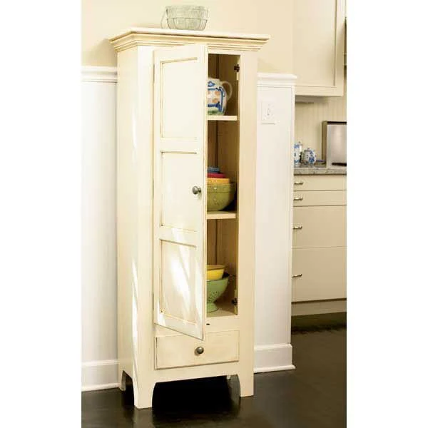 Woodworking Project Paper Plan to Build Country Classic Chimney Cupboard