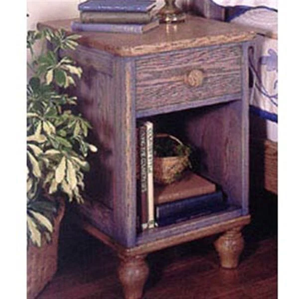 Woodworking Project Paper Plan to Build Country-Fresh Nightstand