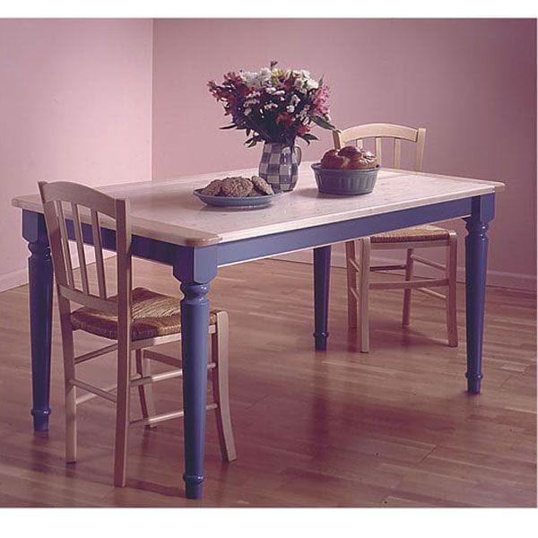 Woodworking Project Paper Plan to Build Country-Style Table
