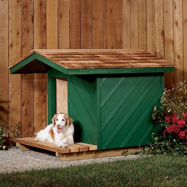 Woodworking Project Paper Plan to Build Dog House