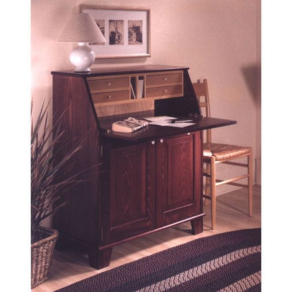 Woodworking Project Paper Plan to Build Drop-Front Writing Desk