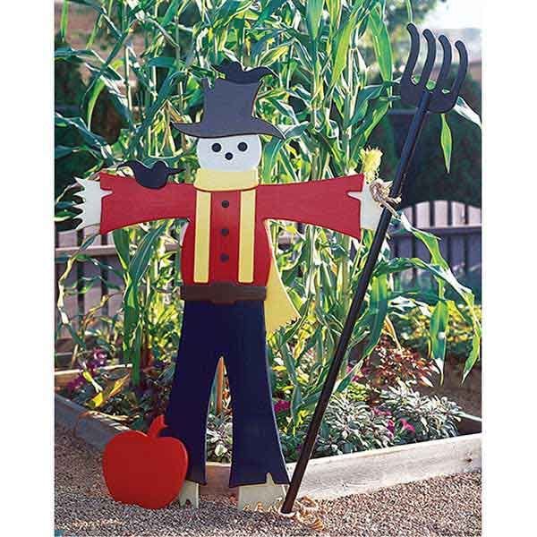Woodworking Project Paper Plan to Build Easy Going Scarecrow