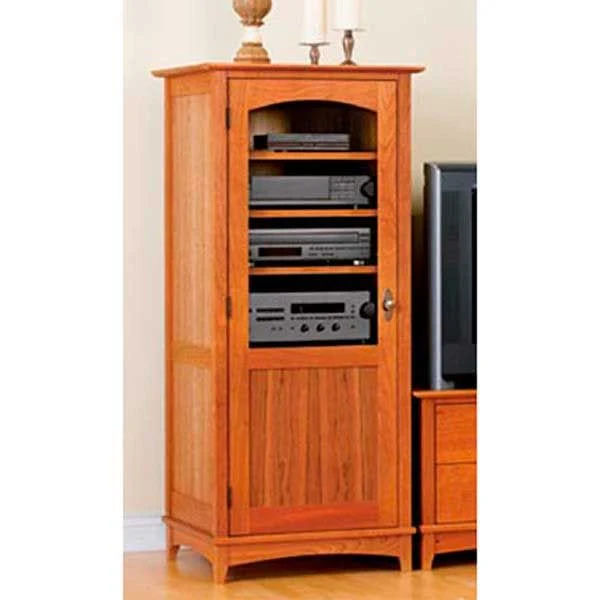 Woodworking Project Paper Plan to Build Entertainment Center Tower Cabinet