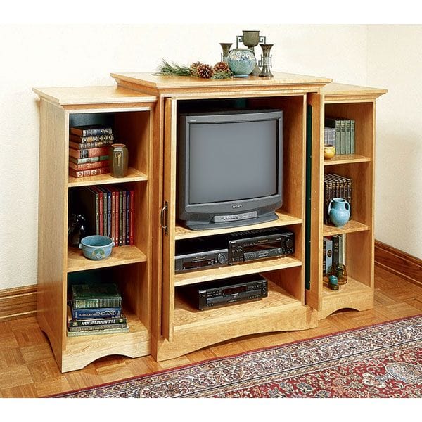 Woodworking Project Paper Plan to Build Extravaganza Entertainment Center