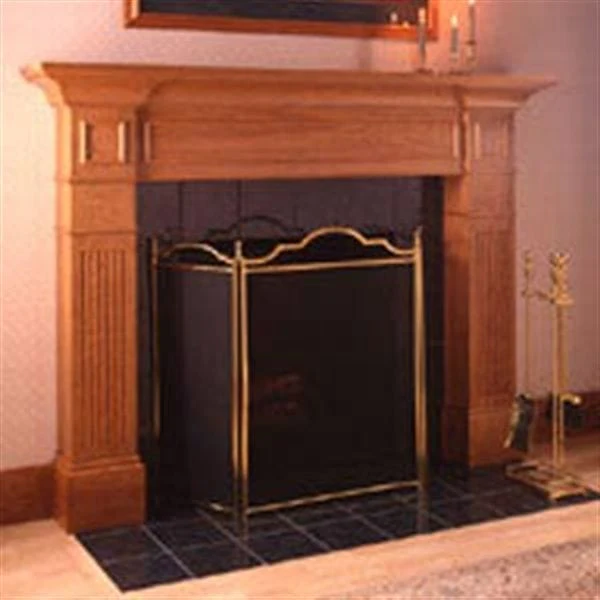 Woodworking Project Paper Plan to Build Fabulous Fireplace Surround