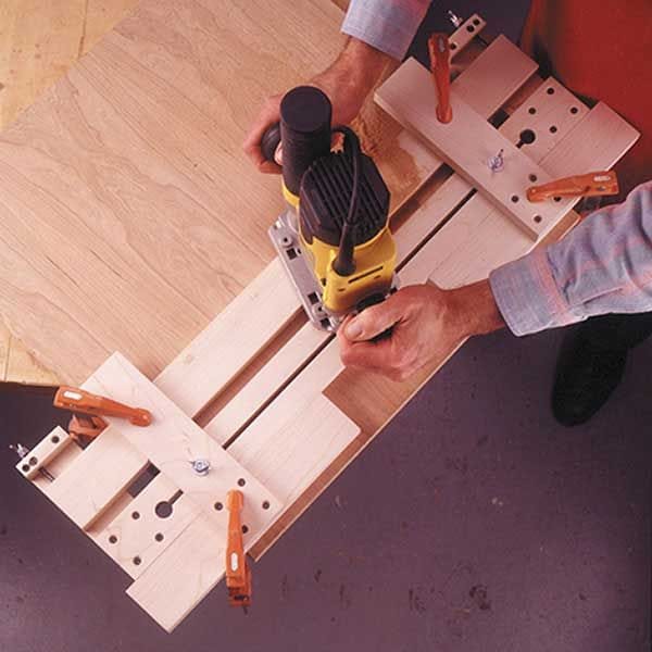 Woodworking Project Paper Plan to Build Fail-Safe Router Jig