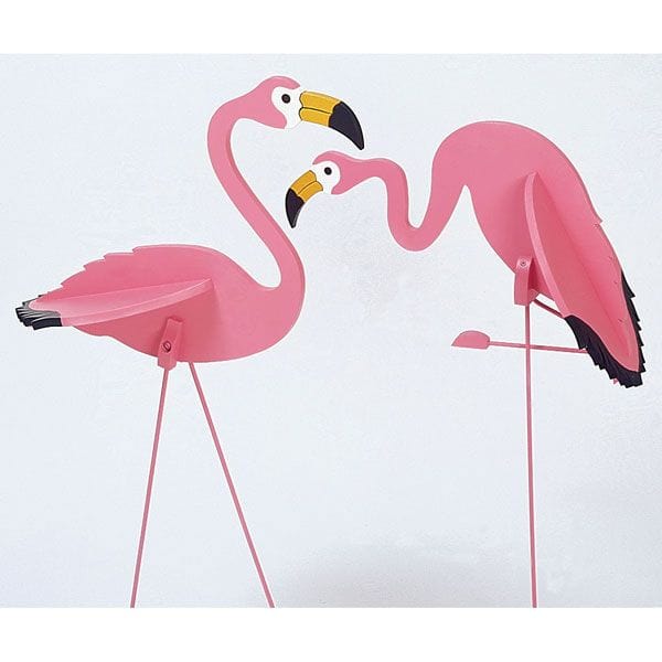 Woodworking Project Paper Plan to Build Flamingos