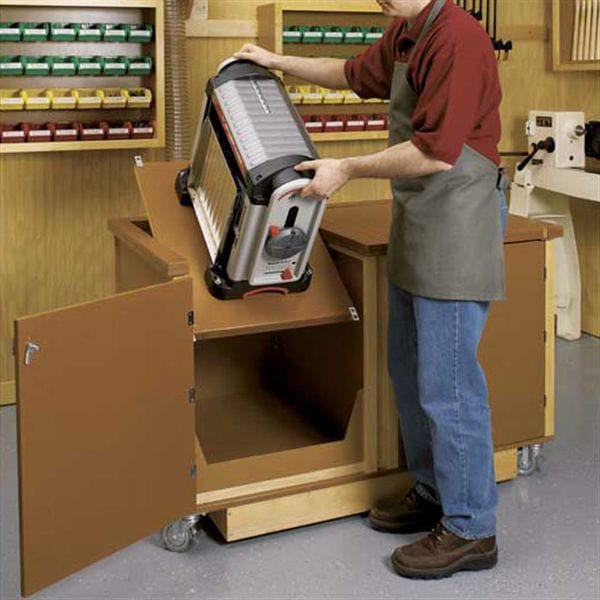 Woodworking Project Paper Plan to Build Flip-Top Work Center