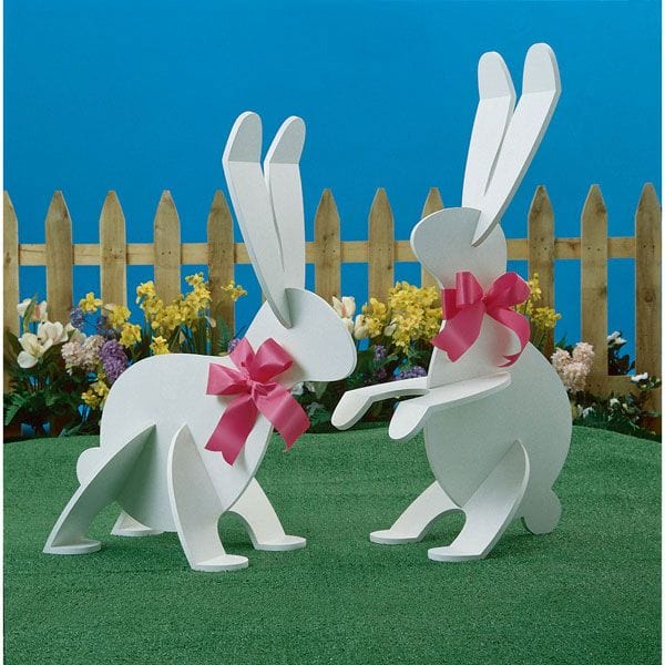 Woodworking Project Paper Plan to Build Garden Wabbits