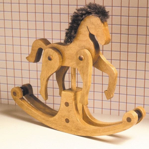 Woodworking Project Paper Plan to Build Giddy-Up Rocking Horse