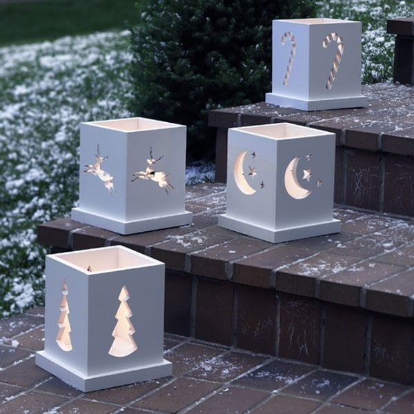 Woodworking Project Paper Plan to Build Holiday Luminarias