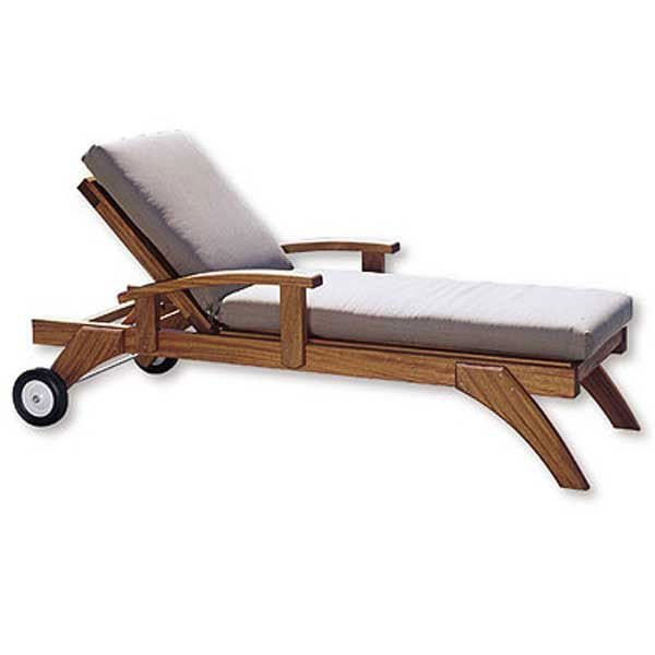 Woodworking Project Paper Plan to Build Lazy-Days Chaise Chair