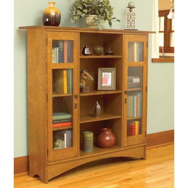Woodworking Project Paper Plan to Build Mission Bookcase