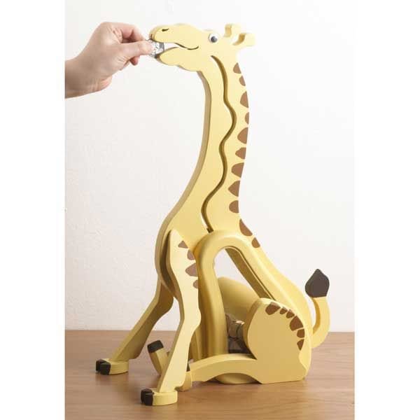 Woodworking Project Paper Plan to Build Money-Hungry Giraffe Bank