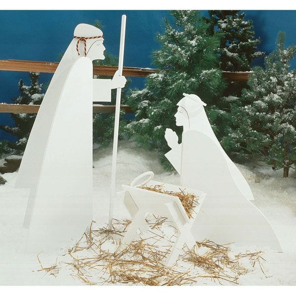 Woodworking Project Paper Plan to Build Nativity Scene