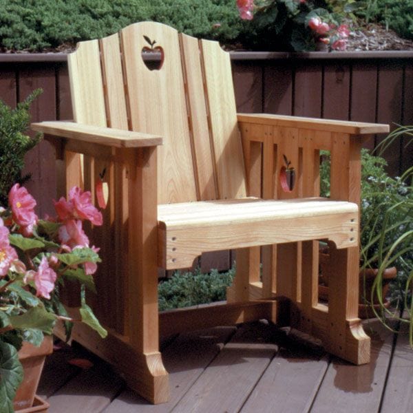 Woodworking Project Paper Plan to Build Patio Chair