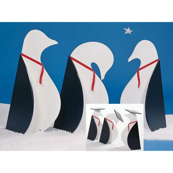 Woodworking Project Paper Plan to Build Penguins on Parade