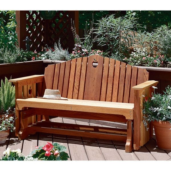 Woodworking Project Paper Plan to Build Porch Glider