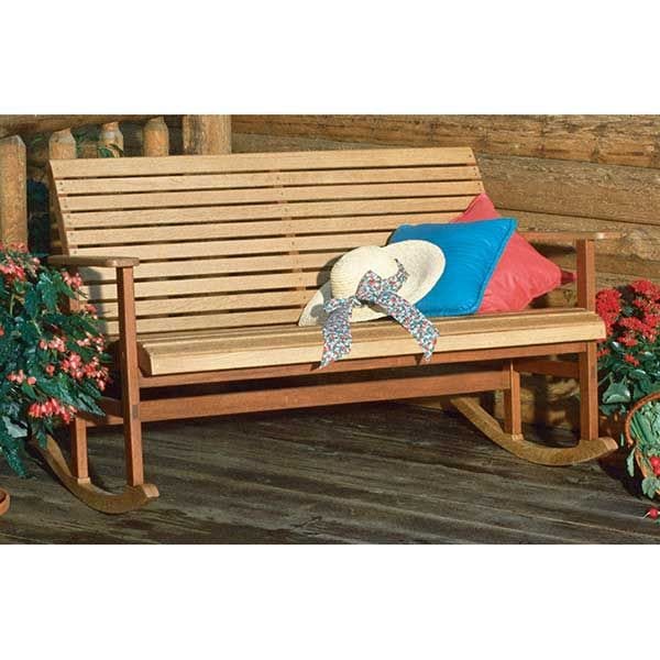Woodworking Project Paper Plan to Build Porch Rocker