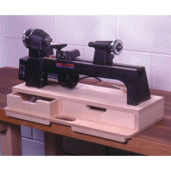 Woodworking Project Paper Plan to Build Portable Mini-Lathe Base