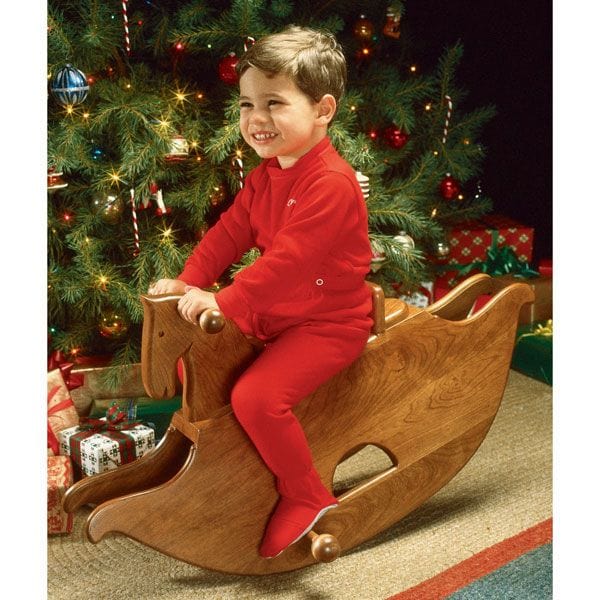 Woodworking Project Paper Plan to Build Rocking Horse