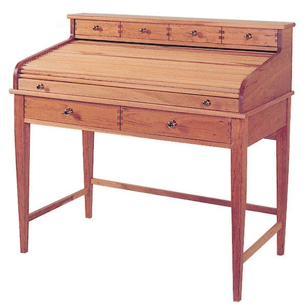 Woodworking Project Paper Plan to Build Rolltop Writing Desk