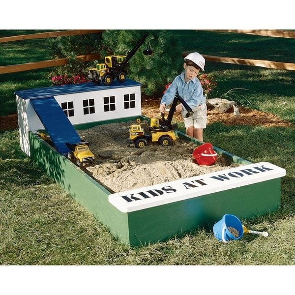 Woodworking Project Paper Plan to Build Sandbox