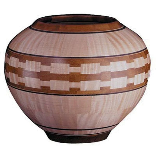 Woodworking Project Paper Plan to Build Segmented Lathe Bowl