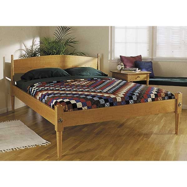Woodworking Project Paper Plan to Build Shaker Bed
