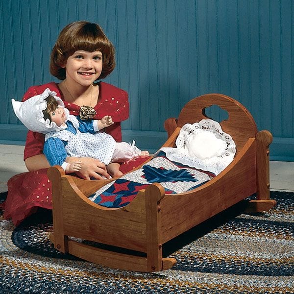Woodworking Project Paper Plan to Build Sweet-Dreams Doll Cradle