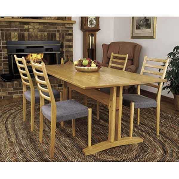 Woodworking Project Paper Plan to Build Trestle Table