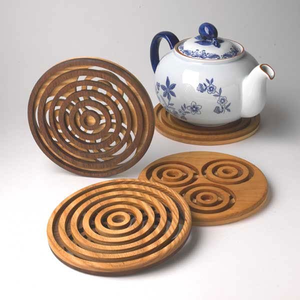 Woodworking Project Paper Plan to Build Trivet Pursuit