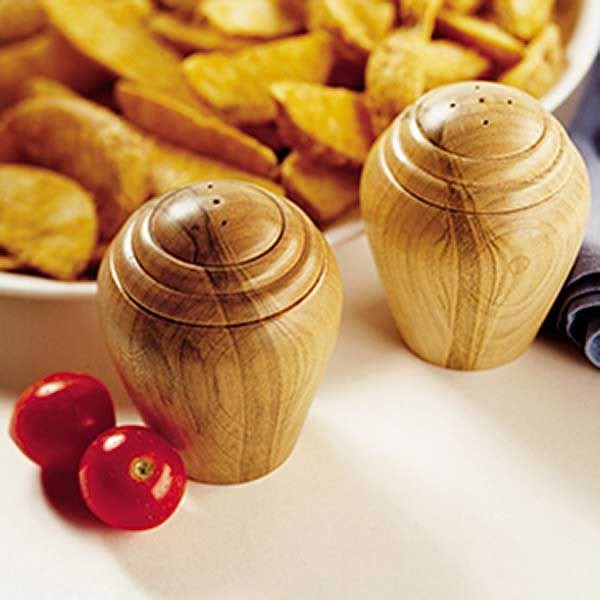 Woodworking Project Paper Plan to Build Turned Salt & Pepper Shakers