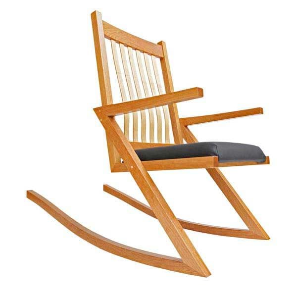 Woodworking Project Paper Plan to Build ZigZag Rocker