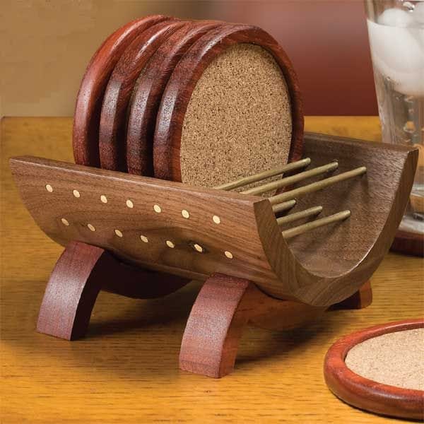 Coasters and Cradle - Downloadable Plan