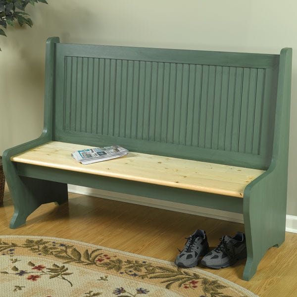 Dual Purpose Deacon's Bench - Downloadable Plan