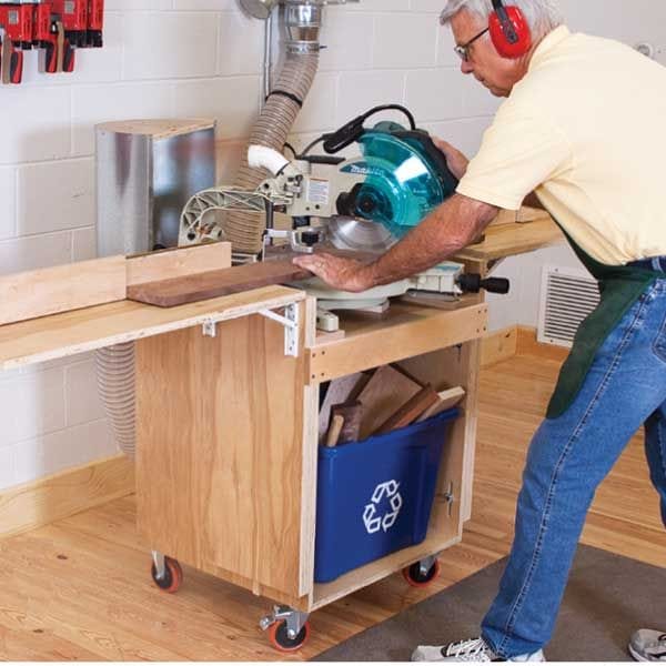 Full Service Mitersaw Stand - Downloadable Plan