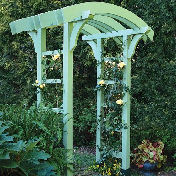 Garden Arbor and Gate - Downloadable Plan
