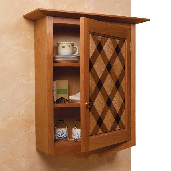 Quilt-Front Wall Cabinet - Downloadable Plan