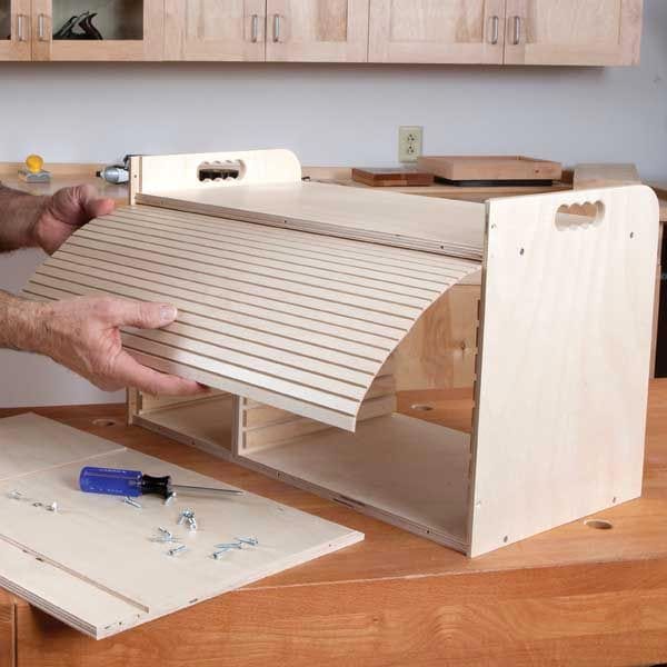 Sandpaper Storage - Downloadable Plan
