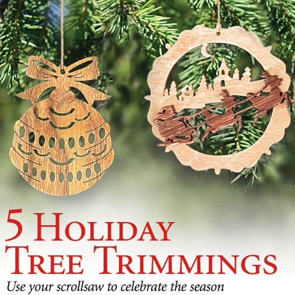 Scrollsaw Ornaments - Downloadable Plan