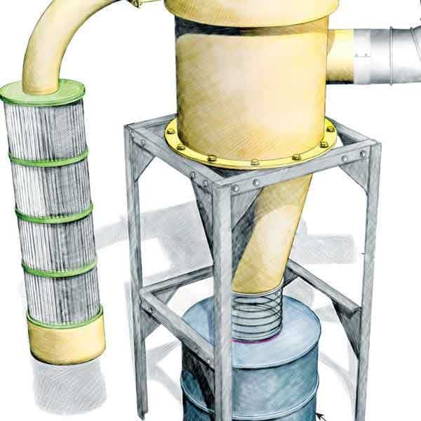 Small Shop Dust Collection - Downloadable Technique