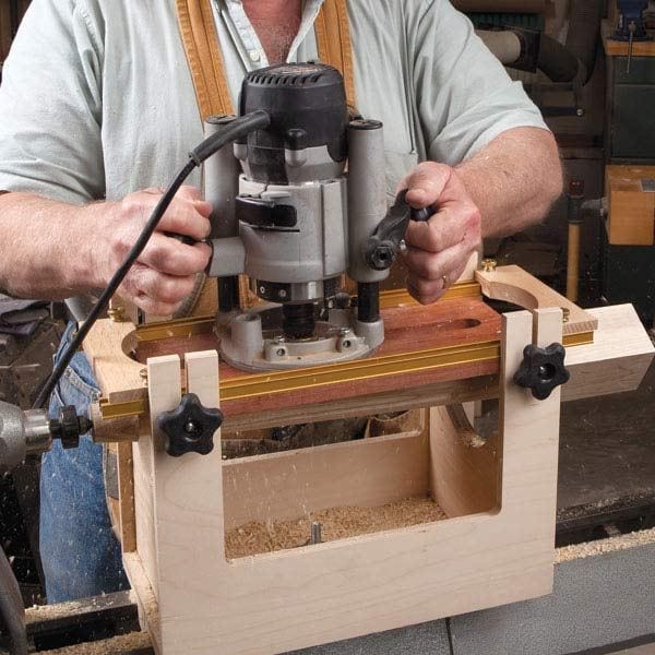 Spindle Fluting Jig Downloadable Plan