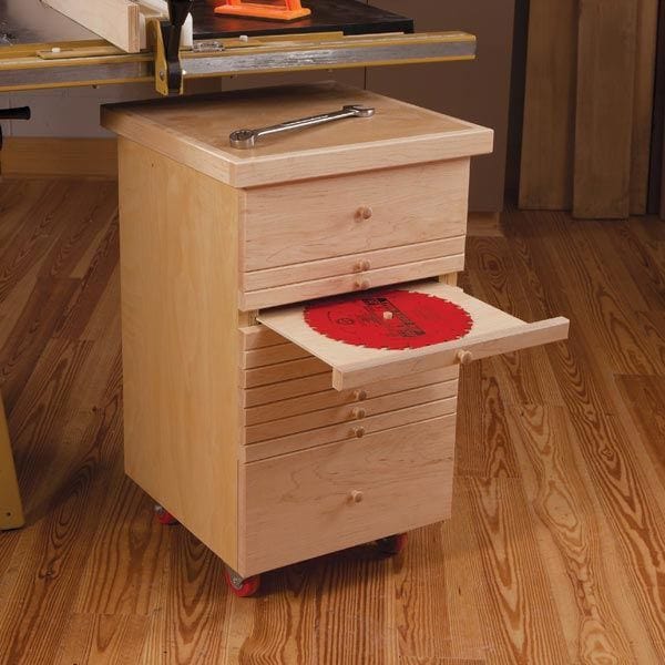 Tablesaw Accessory Cabinet - Downloadable Plan