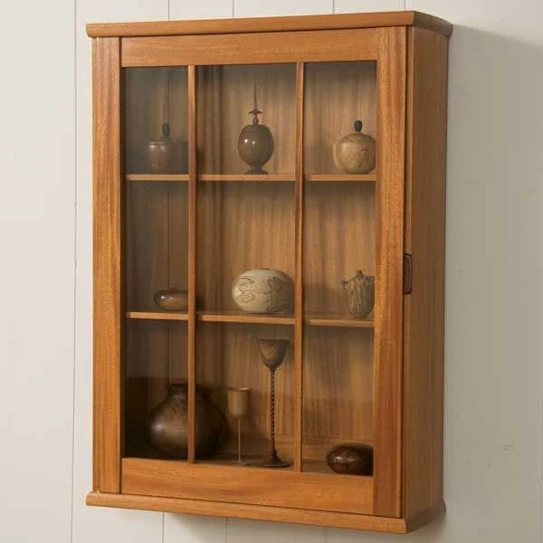 Wall Hung Display Cabinet - Downloadable Plan